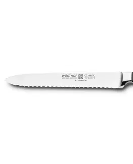 Nože na salám Nářezový nůž na uzeniny / salám Wüsthof CLASSIC 14 cm 4110
