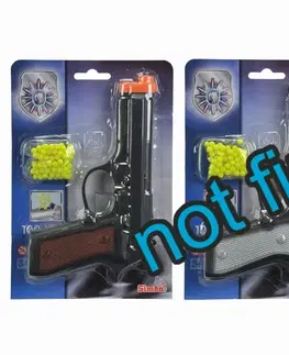 Hračky - zbraně SIMBA - Kuličková pistole s municí 21cm, 3 druhy, Mix produktů