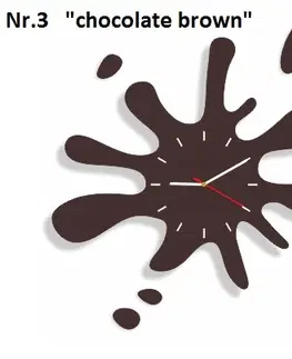 Nástěnné hodiny Moderní nástěnné hodiny ve tvaru kaňky