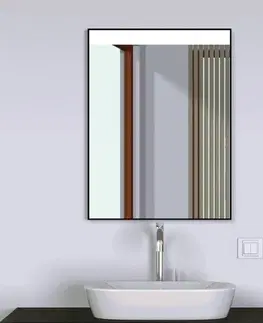 Koupelnová zrcadla HOPA Zrcadlo s LED osvětlením METUJE Rozměr A 60 cm, Rozměr B 3.5 cm, Rozměr C 80 cm ZRPITR8060