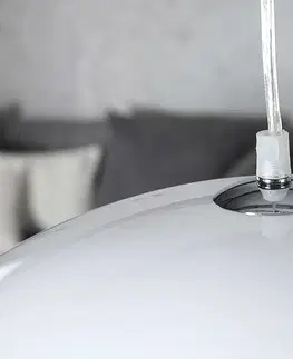 Svítidla LuxD 16649 Lampa Sphere bílá závěsné svítidlo