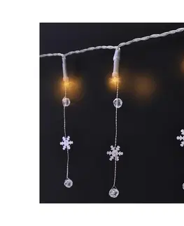 Vánoční dekorace   1V235 - LED Vánoční řetěz 20xLED/2xAA 2m teplá bílá 