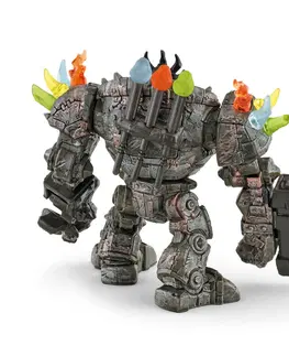 Dřevěné hračky Schleich 42549 Velký robot s Mini Creature