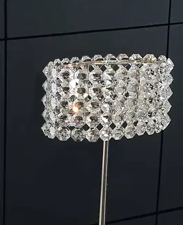 Stojací lampy Marchetti BACCARAT křišťálová stojací lampa, průhledná