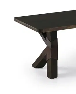 Designové a luxusní konferenční stolky Estila Industriální masivní konferenční stolek M-Industrial 120cm