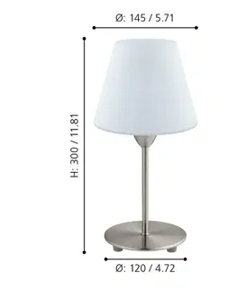 Lampy na noční stolek EGLO Stolní svítidlo DAMASCO 1 95785
