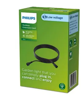 Venkovní příslušenství Philips GardenLink prodlužovací kabel 5m IP67, černé