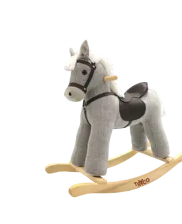 Hračky TRYCO - Houpací kůň Milo Grey, malý (18m+)