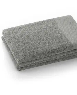 Ručníky AmeliaHome Bavlněný ručník DecoKing Berky šedý, velikost 70x140