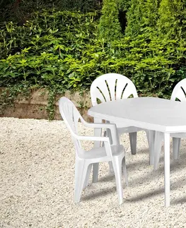 Zahradní stoly KETER Zahradní stůl LISEAN | bílá