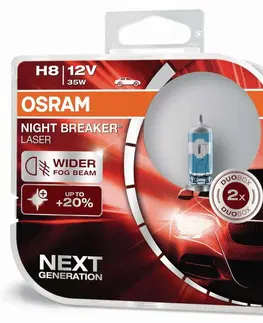 Autožárovky Osram Night Breaker Laser 64212NL-HCB H8 PGJ19-1 12V 35W 2 ks