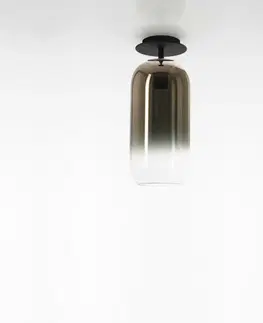 Moderní stropní svítidla Artemide Gople Mini stropní - černá / bronz 1414360A