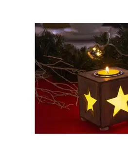Vánoční dekorace  LED Vánoční dekorace LED/2xAAA hvězda 