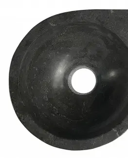 Umyvadla SAPHO BLOK kamenné umývátko 40x23cm, antracit 2401-32