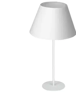 Lampy  Stolní lampa ARDEN 1xE27/60W/230V pr. 30 cm bílá 