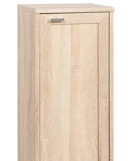 Koupelnový nábytek Comad Koupelnová skříňka nízká Piano 810 1D dub sonoma