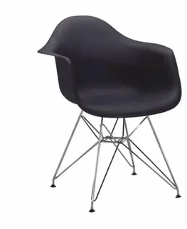 Židle Jídelní křeslo FEMAN 3 NEW Tempo Kondela Černá