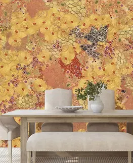 Tapety s imitací maleb Tapeta abstrakce ve stylu G. Klimta