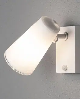Venkovní nástěnná svítidla s čidlem pohybu Konstsmide LED venkovní nástěnný reflektor Fano hlásič pohybu