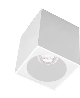Moderní bodová svítidla CENTURY ESSENZA přisazené svítidlo SQ GU10 bílá 96mm