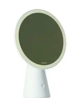 LED stolní lampy Philips Mirror stolní svítidlo se zrcadlem 1x4,5W 80lm 3000/4000/5000K USB, bílé