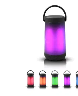 Lampy  LED RGB Stolní lampa s bluetooth reproduktorem 5W/3,7V 
