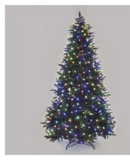 Vánoční řetězy a lamety EMOS Světelný LED řetěz Cherry s časovačem 48 m barevný