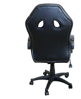 Kancelářské židle Kancelářské křeslo VALERIAN, černá/šedá