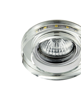 LED osvětlení Emithor LED Podhledové svítidlo ELEGANT DOUBLE LIGHT GU10/50W+LED/3W kulatý 