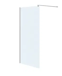 Sprchové zástěny CERSANIT Sprchová zástěna WALK-IN MILLE CHROM 120x200, čiré sklo S161-002