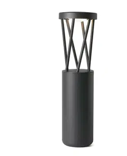 Stojací svítidla FARO TWIST 500 sloupková lampa, tmavě šedá