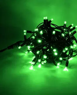LED řetězy DecoLED LED světelný řetěz 5 m, zelená, 50 diod, IP67