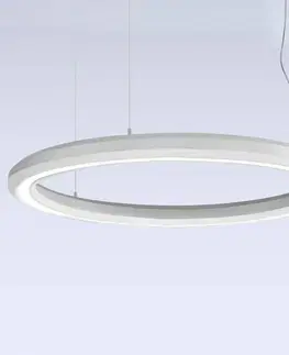 Závěsná světla Marchetti LED závěsné svítidlo Materica spodní Ø 90 cm bílé
