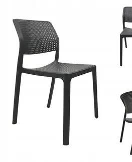 Zahradní židle a křesla Kontrast Zahradní židle Neru antracit