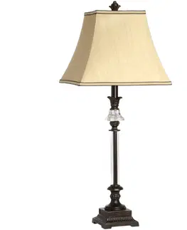 Designové a luxusní noční lampy do ložnice Estila Stolní lampa RICHMOND 77cm