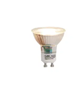 Zarovky GU10 3-stupňová stmívací až teplá LED lampa 6W 450 lm