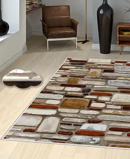 Koberce a koberečky Conceptum Hypnose Koberec Camil 80x150 cm hnědý