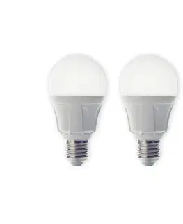 LED žárovky Lindby E27 8,5W 830 LED žárovka teplá bílá sada 2ks