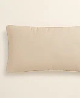 Dekorační povlaky na polštáře Elegantní povlak na polštář v béžové barvě 30 x 50 cm