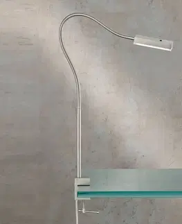 Stolní lampy a lampičky s klipem FISCHER & HONSEL Svítidlo Raik LED s ovládáním gesty, 60 cm