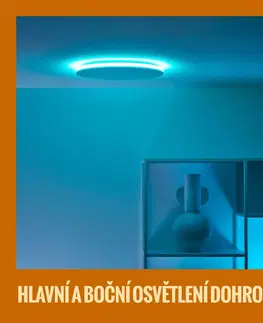 Chytré osvětlení WiZ Rune přisazené LED svítidlo 21W 2100lm 2700-6500K RGB IP20 40cm, bílé