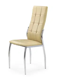 Židle HALMAR Jídelní židle Chrissa béžová