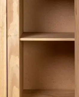 Šatní skříně Šatní skříň borovice Dekorhome Bílá