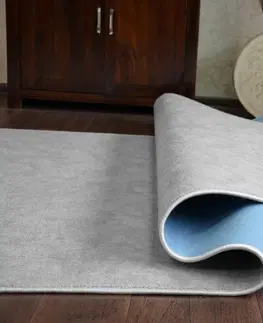 Koberce a koberečky Dywany Lusczow Kusový koberec SERENADE Hagy stříbrný, velikost 100x250