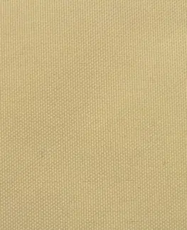 Stínící textilie Plachta proti slunci z oxfordské látky obdélník 2x4 m Béžová