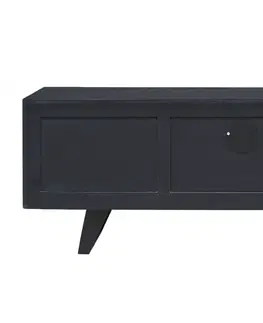 TV stolky LuxD Designový TV stolek Maalik 140 cm akácie
