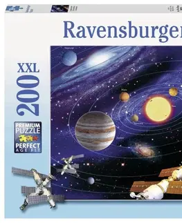 Hračky puzzle RAVENSBURGER - Sluneční soustava 200 dílků