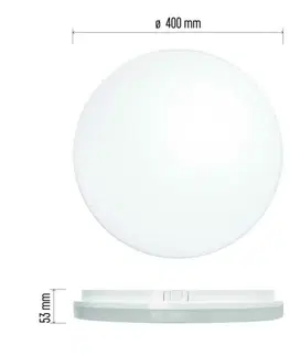 LED stropní svítidla EMOS LED svítidlo TORI 40 cm, 36 W, neutrální bílá, IP54 ZM4325