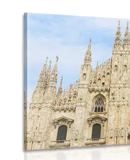 Obrazy města Obraz katedrála v Miláně