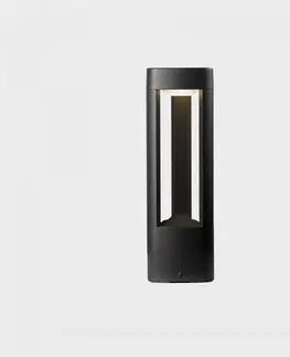 Stojací svítidla KOHL LIGHTING KOHL-Lighting ESTI FLOOR S stojací lampa 128X123 mm tmavě šedá 9 W CRI 80 3000K Non-Dimm